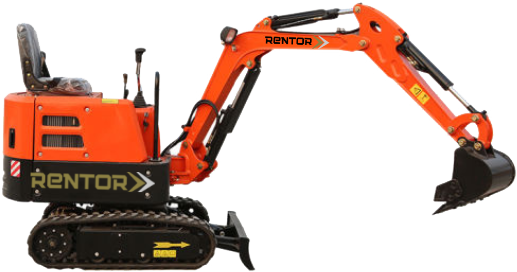 3253989477 Minigraver 1200 kg - 90 cm - Billede 1