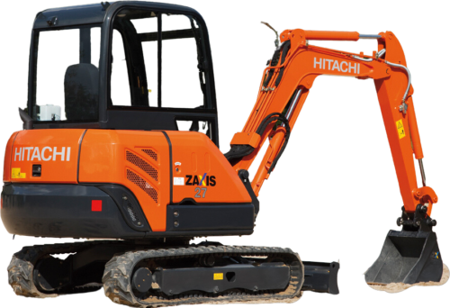 Lej en gravemaskine hos rentor