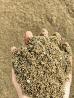 Vådt stenmel natur farvet